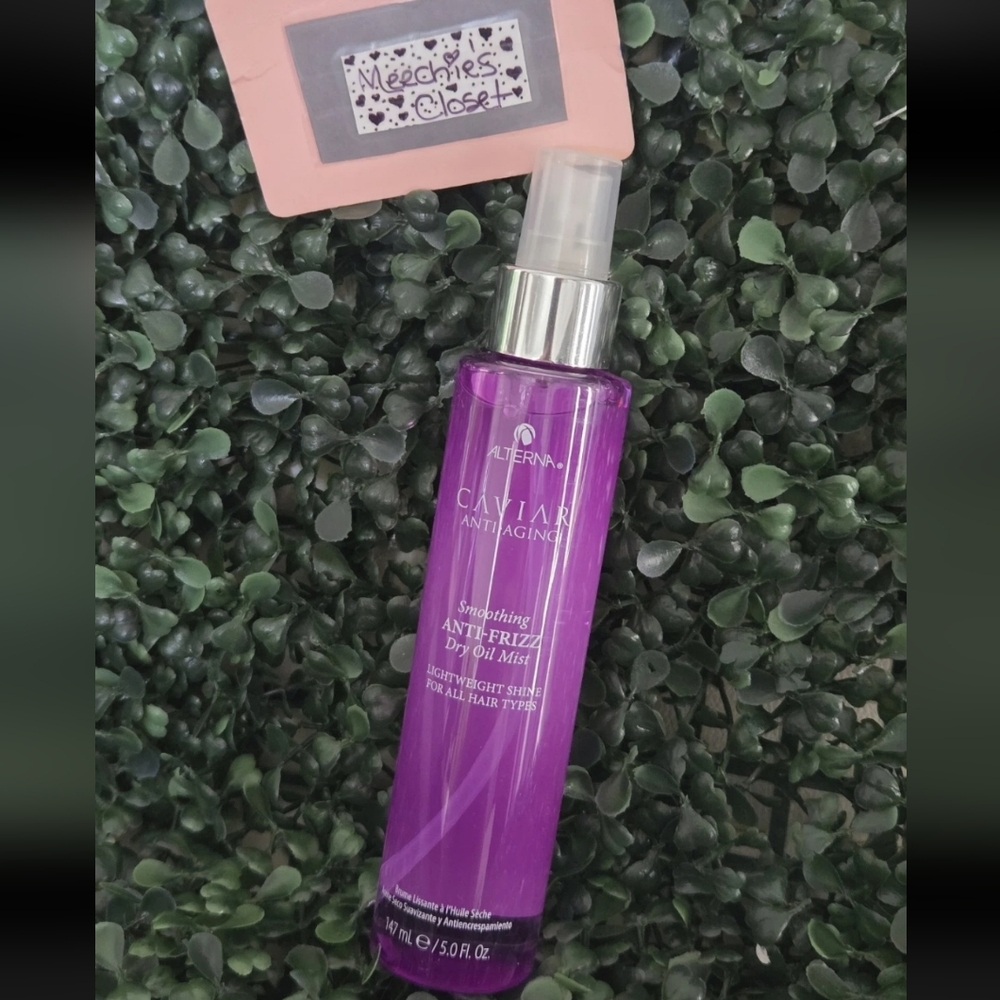 Alterna Caviar Smoothing Anti-Frizz Dry Oil Mist, 5 oz New No Box.